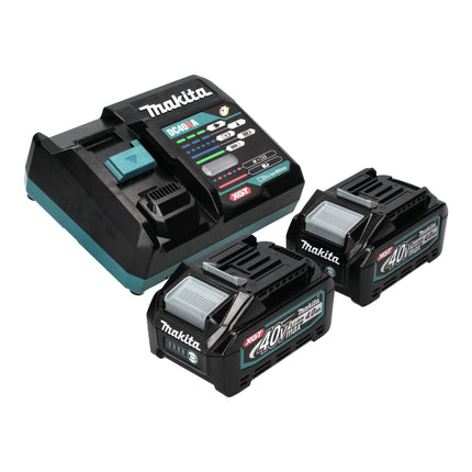 Makita BO 002 CGM201 Akumulatorowa szlifierka oscylacyjna 40 V maks. 150 mm skok 5,0 mm Bezszczotkowa + 2x akumulator 4,0 Ah + ładowarka + Makpac