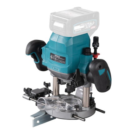 Makita RP 001 GT201 Frezarka akumulatorowa 40 V maks. 12 mm bezszczotkowa + 2x akumulator 5,0 Ah + ładowarka