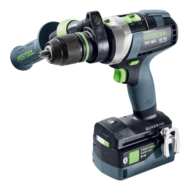 Festool TPC I-Basic-5,0 akumulatorowa wiertarko-wkrętarka udarowa 18 V 75 Nm ( 577053 ) bezszczotkowa + 1x akumulator 5,0 Ah + ładowarka - bez ładowarki