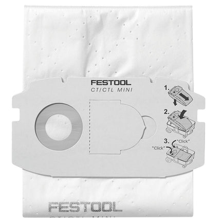 Festool SELFCLEAN Filtersack SC FIS-CT 36/10 ( 496186 ) für CT 36 Absaugmobil - 10 Stück - Toolbrothers