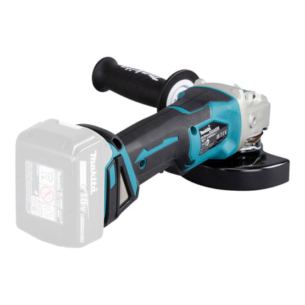 Makita DGA 520 ZJX1 Akumulatorowa szlifierka kątowa 18 V 125 mm X-LOCK Bezszczotkowa + Makpac - bez akumulatora, bez ładowarki