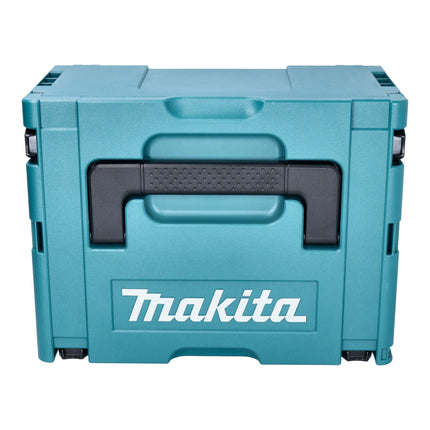 Makita DGA 520 SGJX1 akumulatorowa szlifierka kątowa 18 V 125 mm X-LOCK bezszczotkowa + 2x akumulator 6,0 Ah + ładowarka + Makpac