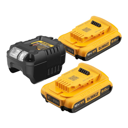 DeWalt DCW 210 D2 Akku Exzenterschleifer 18 V 125 mm Brushless 2x Akku 2 0 Ah Ladegeraet 2 - toolbrothers