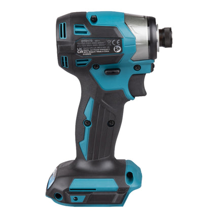 Makita DTD 173 RT1 Akku Schlagschrauber 18 V 180 Nm 1 4 Brushless 1x Akku 5 0 Ah Ladegeraet 4 - toolbrothers