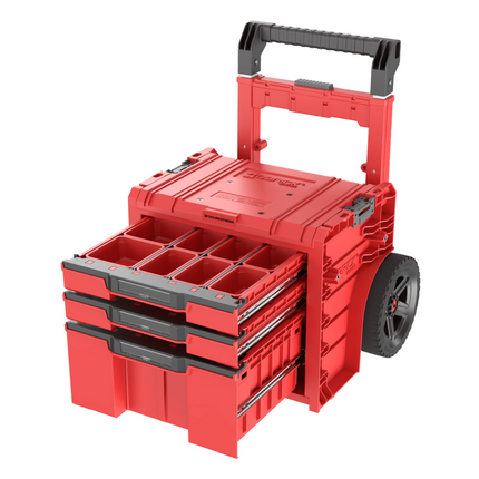 Toolbrothers RHINO L Drawer 3 Cart Plus ULTRA Schubladen Werkzeugkoffer auf Raedern 9 5 l 12 l Doppelteleskopgriff 4 - toolbrothers
