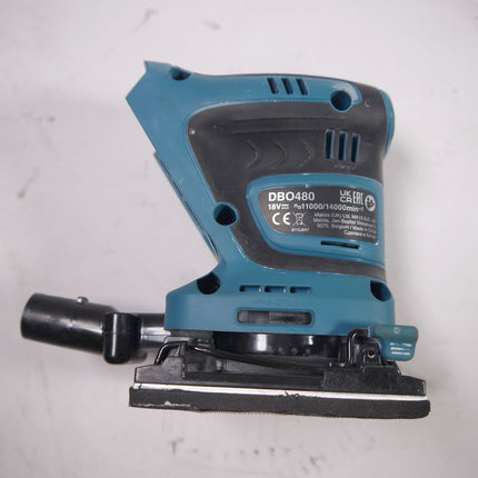 Reparaturgeraet Makita DBO 480 Z Akku Schwingschleifer 18 V 112 x 102 mm Solo 3 - toolbrothers