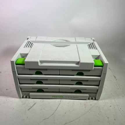 Festool SYS 3 SORT 6 SORTAINER Systainer Werkzeugkoffer Organizer Beschaedigt 0 - toolbrothers