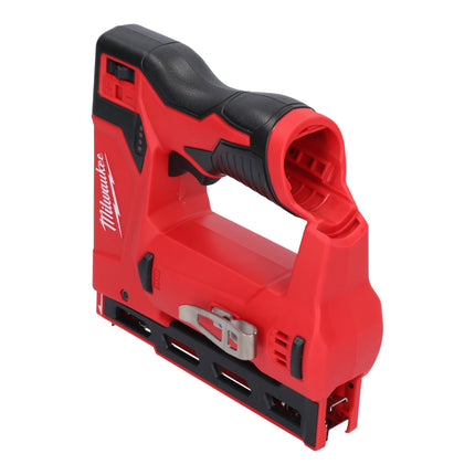 Milwaukee M12 BST 202 Akku Tacker 12 V 6 14 mm 2x Akku 2 0 Ah Ladegeraet 3 - toolbrothers