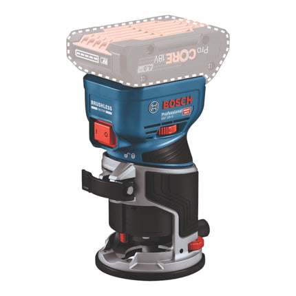 Bosch GKF 18V 8 Professional Akku Kantenfraese 18 V 8 0 mm Brushless 1x ProCORE Akku 4 0 Ah Ladegeraet 3 - toolbrothers