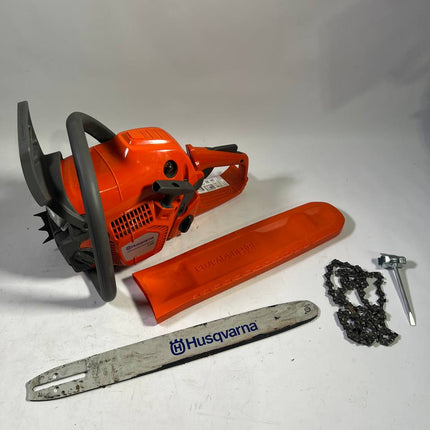 Husqvarna 130 Mark II Benzin Kettensaege 1 5 kW 38 cm 40 cm 967108402 Stark Gebraucht 1 - toolbrothers