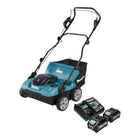 Makita UV 001 GM201 Akku Vertikutierer 40 V max XGT 38 cm 50 l Brushless 2x Akku 4 0 Ah Ladegeraet 0 - toolbrothers