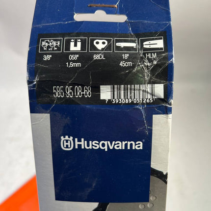 Husqvarna Laminierte Schiene mit Umlenkstern Saegeschwert Kettenschwert 45 cm HLM Neuwertig 3 - toolbrothers
