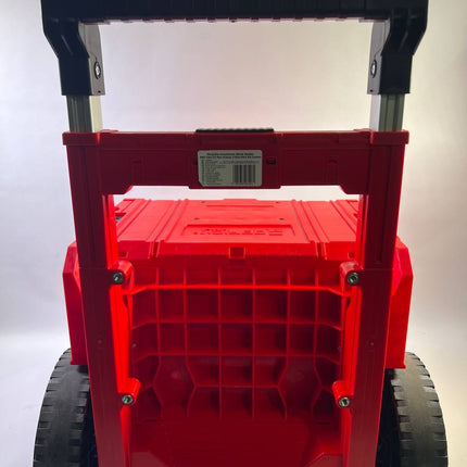 Qbrick System PRO Cart 2 0 Plus Drawer 3 Red Ultra HD Custom mobile Box auf Raedern 520 x 415 x 660 mm 12 l 2x 4 5 l abnehmbarer Doppelteleskopgriff Beschaedigt 3 - toolbrothers