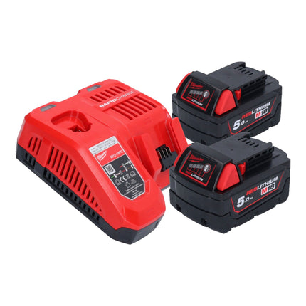 Milwaukee M18 FDD3 502X Akku Bohrschrauber 18 V 158 Nm Brushless 4933479863 2x Akku 5 0 Ah Ladegeraet HD Box 3 - toolbrothers