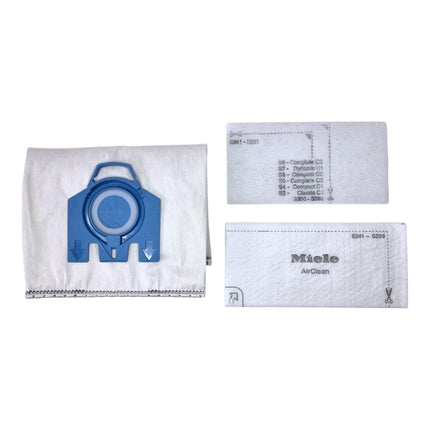 Miele 3x HyClean Pure GN Staubsaugerbeutel 12 Stueck mit Filter 3x 12421130 fuer Complete C2 C3 Classic C1 S8 S5 S2 3 - toolbrothers