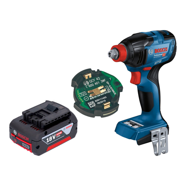 Bosch GDX 18V 210 C Professional Akku Drehschlagschrauber 18 V 210 Nm Brushless 1x Akku 4 0 Ah GCY 42 Bluetooth Modul ohne Ladegeraet 0 - toolbrothers