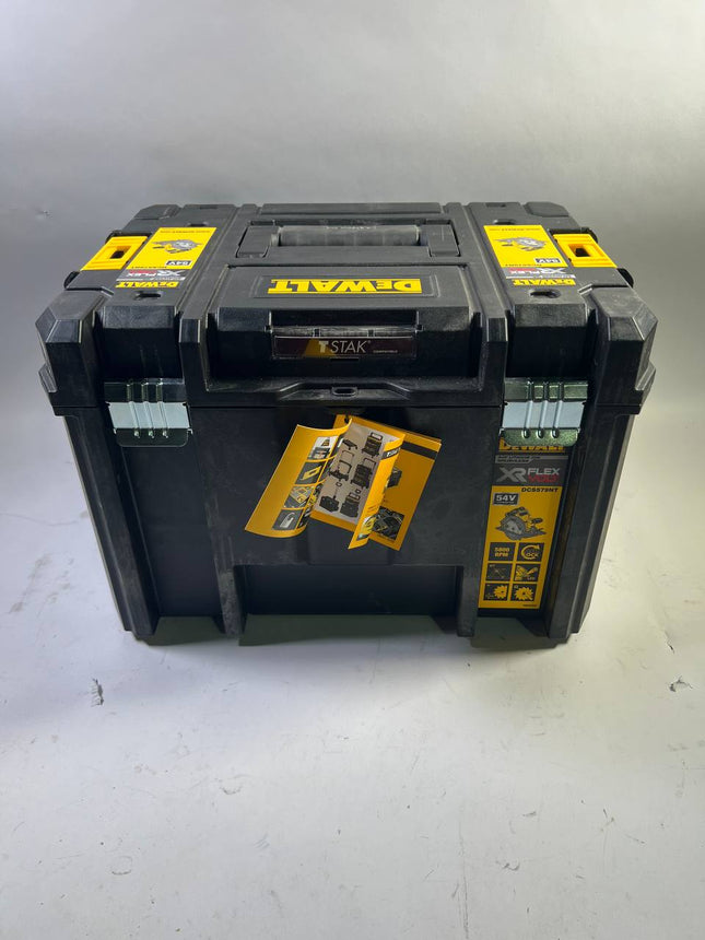 DeWalt DCS 579 NT Akku Handkreissaege 54 V FlexVolt 190 mm Brushless TSTAK Stark Gebraucht 1 - toolbrothers