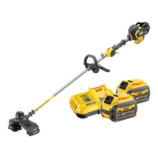 DeWalt DCM 571 T2 Akku Motorsense 54 V FlexVolt 38 cm Brushless 2x Akku 6 0 Ah Ladegeraet 0 - toolbrothers