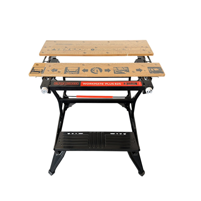 Black Decker WM825 Universal Werkbank Arbeitsflaeche 740 x 250 mm zusammenklappbar 0 - toolbrothers