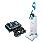 Makita DVC 560 PT4 Akku Staubsauger 36 V 2x 18 V 5 l Brushless 4x Akku 5 0 Ah Ladegeraet 0 - toolbrothers