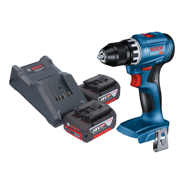 Bosch GSR 18V 45 Professional Akku Bohrschrauber 18 V 45 Nm Brushless 2x Akku 4 0 Ah Ladegeraet 0 - toolbrothers