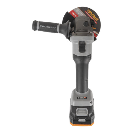 Procraft Industrial AG125A Akku Winkelschleifer 20 V 125 mm Brushless 1x Akku 4 0 Ah Ladegeraet Koffer 3 - toolbrothers