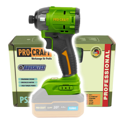 Procraft PS22bb Akku Schlagschrauber 20 V 230 Nm 1 2 Brushless Solo ohne Akku ohne Ladegeraet 1 - toolbrothers