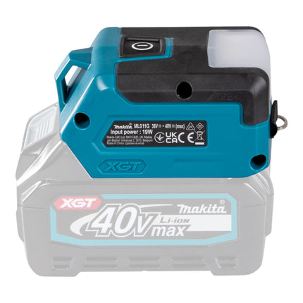 Makita ML 011 G Akku Lampe 40 V max 300 lm LED Solo ohne Akku ohne Ladegeraet 3 - toolbrothers