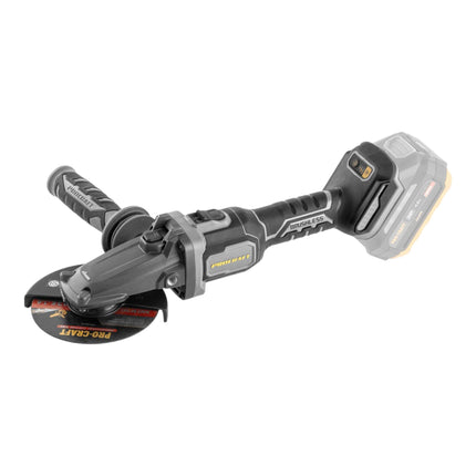 Procraft Industrial AG125Cbb Akku Flachkopf Winkelschleifer 20 V 125 mm Brushless 1x Akku 4 0 Ah Ladegeraet 1 - toolbrothers