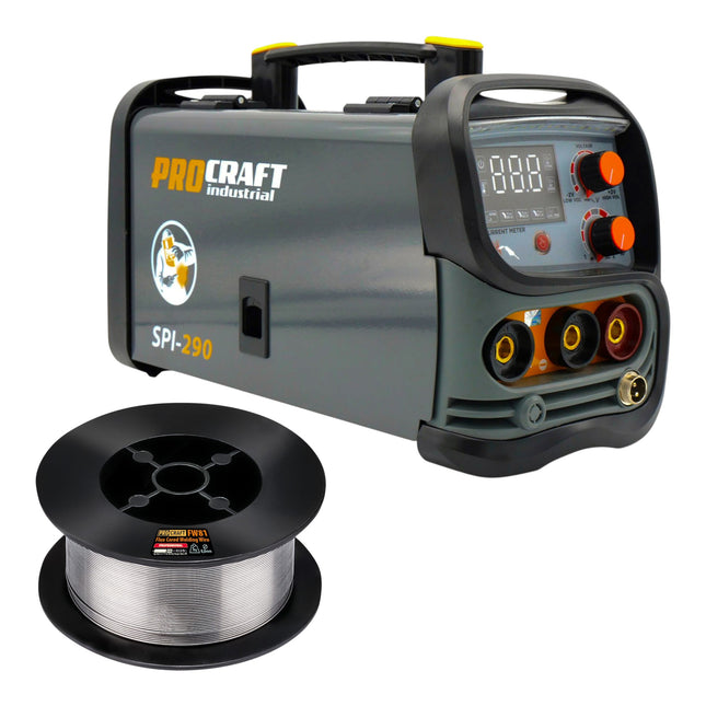 Procraft SPI 290 Kombi Inverter Schweissgeraet 3 8 kW Co Flux MMA TIG Lift Fuelldraht 0 - toolbrothers