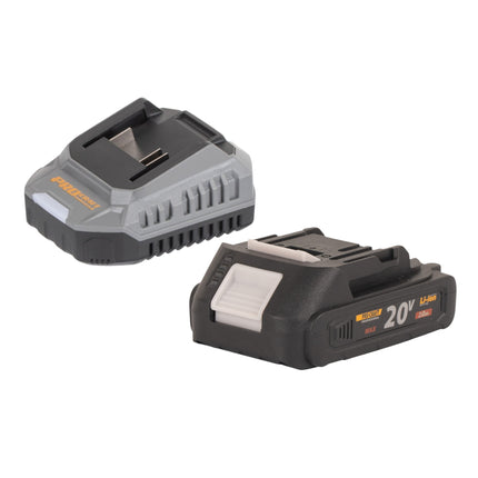 Procraft PCA32 BB Akku Handkreissaege 20 V 165 mm Brushless 1x Akku 2 0 Ah Ladegeraet 2 - toolbrothers