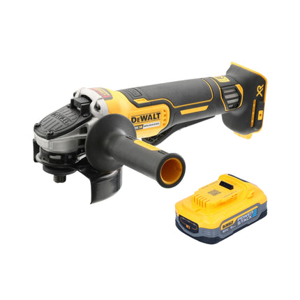 DeWalt DCG 406 N Akku Winkelschleifer 18 V 125 mm Brushless 1x Powerstack Akku 5 0 Ah ohne Ladegeraet 0 - toolbrothers