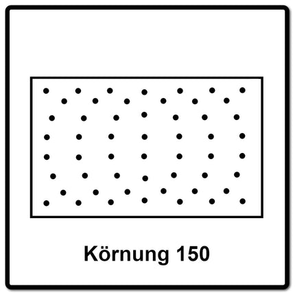 Mirka IRIDIUM Schleifstreifen Grip 81x133mm K150, 100 Stk. ( 246B109915 ) - Toolbrothers