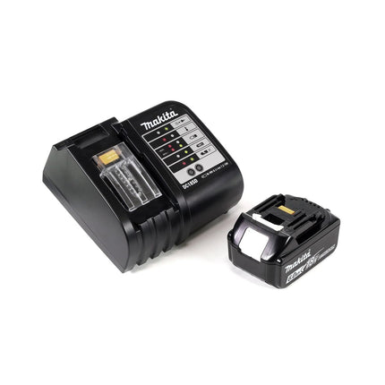 Makita DHP 481 SGX4 Akku Schlagbohrschrauber 18V 115Nm + 1x Akku 6,0Ah + Ladegerät + 70tlg. Bit Bohrer Set + Koffer