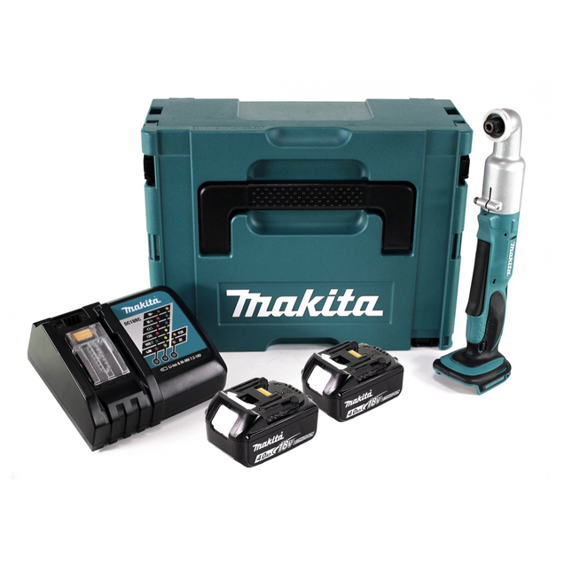 Makita DTL 061 RMJ akumulatorowy klucz udarowy 18V 1/4" 60Nm + 2x akumulator 4.0Ah + ładowarka + Makpac