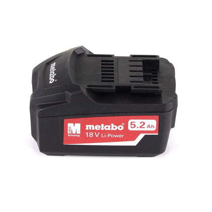 Metabo Basis Set mit 4x Akku Li-Power 5,2Ah + ASC 145 DUO + Metaloc