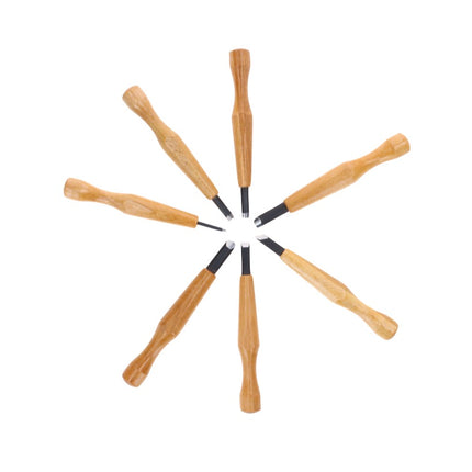 Shogun CHOKOKUTO Power Grip Holz Schnitzmesser Kerbschnitzsatz / Zierschnitzsatz 7 tlg. Set ( PG-7 ) - Made in Japan - Toolbrothers