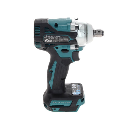 Makita DTW 300 ZJ akumulatorowy klucz udarowy 18 V 330 Nm 1/2" bezszczotkowy + Makpac - bez akumulatora, bez ładowarki