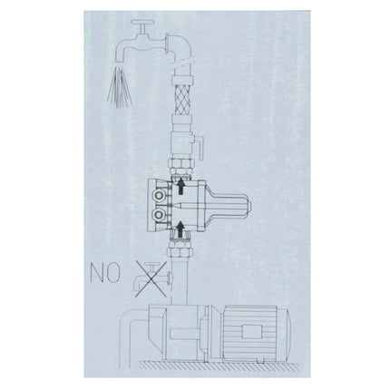 Metabo HM 3 Hydromat 10 bar IP 65 ( 628799000 ) do konwersji z pompy ogrodowej na automatyczną pompę do wody użytkowej / do studni głębinowych i pomp głębinowych ciśnieniowych