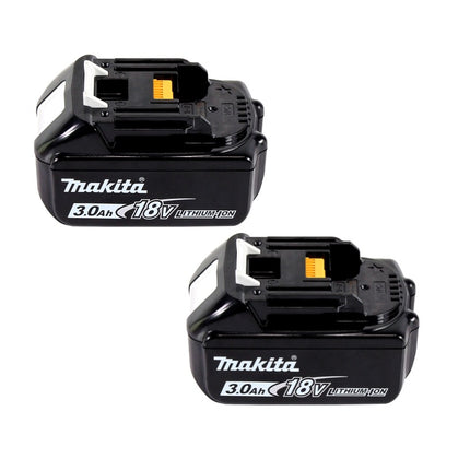 Kosiarka akumulatorowa Makita DLM 382 F2 36 V ( 2x 18 V ) 38 cm 40 l + 2x akumulator 3,0 Ah - bez ładowarki