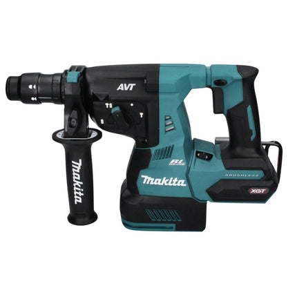 Makita HR 004 GM 101 Akku Kombihammer 40 V max. 2,8 J SDS plus XGT Brushless + DX 14 Staubabsaugung + 1x Akku 4,0 Ah + Ladegerät + Makpac