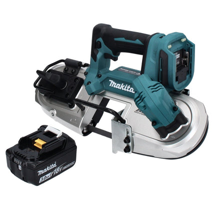 Makita DPB 183 F1 akumulatorowa piła taśmowa 18 V 66 mm bezszczotkowa + 1x akumulator 3,0 Ah - bez ładowarki