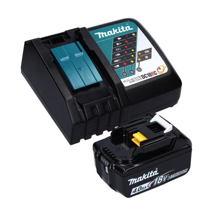 Makita DPO 600 RM1 akumulatorowa polerka mimośrodowa 18 V 150 mm XPT bezszczotkowa + 1x akumulator 4,0 Ah + ładowarka