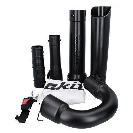 Makita DUB 363 RT2V Akumulatorowa dmuchawa / odkurzacz do liści 36 V ( 2x 18 V ) Bezszczotkowa + zestaw ssący + 2x akumulator 5,0 Ah + ładowarka