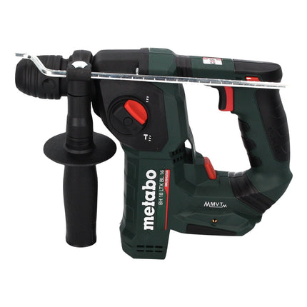 Metabo BH 18 LTX BL 16 akumulatorowa wiertarko-wkrętarka udarowa 18 V 1,3 J SDS-plus Brushless + 1x akumulator 4,0 Ah + MetaBOX - bez ładowarki