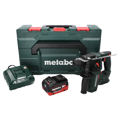 Metabo BH 18 LTX BL 16 akumulatorowa wiertarko-wkrętarka udarowa 18 V 1,3 J SDS-plus Brushless + 1x akumulator 5,5 Ah + ładowarka + metaBOX