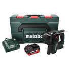 Metabo BH 18 LTX BL 16 akumulatorowa wiertarko-wkrętarka udarowa 18 V 1,3 J SDS-plus Brushless + 1x akumulator 5,5 Ah + ładowarka + metaBOX