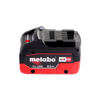 Metabo BH 18 LTX BL 16 akumulatorowa wiertarko-wkrętarka udarowa 18 V 1,3 J SDS-plus Brushless + 1x akumulator 8,0 Ah + MetaBOX - bez ładowarki