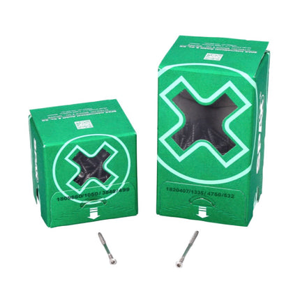 SPAX Fassadenschraube 4,5 x 50 mm 1000 Stk. Edelstahl A2 ( 5x 25470004505022 ) Fixiergewinde Mini Linsensenkkopf T-STAR Plus Torx T20 CUT