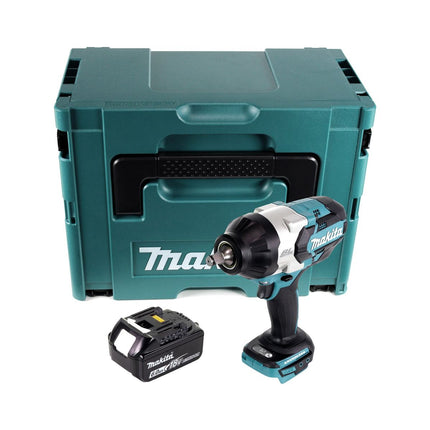 Makita DTW 1002 G1J akumulatorowy klucz udarowy 18 V 1000 Nm 1/2" bezszczotkowy + 1x akumulator 6,0 Ah + Makpac - bez ładowarki